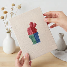 Carica l'immagine nel visualizzatore di Gallery, Punch Needle Kit (4 pezzi) con cornici - Mini Giardino Indoor 1