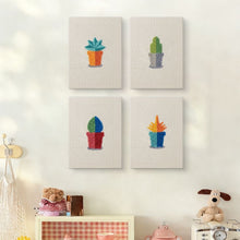 Carica l'immagine nel visualizzatore di Gallery, Punch Needle Kit (4 pezzi) con cornici - Mini Giardino Indoor 2