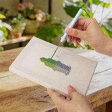 Carica l'immagine nel visualizzatore di Gallery, Punch Needle Kit (4 pezzi) con cornici - Mini Giardino Indoor 2