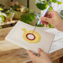 Carica l'immagine nel visualizzatore di Gallery, Punch Needle Kit (4 pezzi) con cornici - Essenziali da Scrivania 2