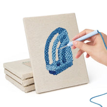 Carica l'immagine nel visualizzatore di Gallery, Punch Needle Kit (4 pezzi) con cornici - Essenziali da Scrivania 2