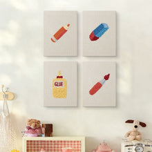 Carica l'immagine nel visualizzatore di Gallery, Punch Needle Kit (4 pezzi) con cornici - Mini Cancelleria