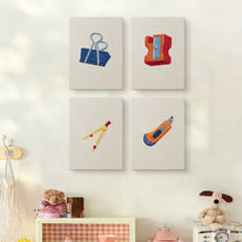 Carica l'immagine nel visualizzatore di Gallery, Punch Needle Kit (4 pezzi) con cornici - Collezione Accessori Scrivania