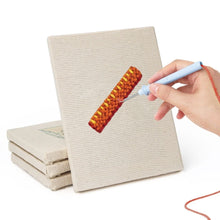 Carica l'immagine nel visualizzatore di Gallery, Punch Needle Kit (4 pezzi) con cornici - Cancelleria da Ufficio