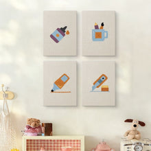 Carica l'immagine nel visualizzatore di Gallery, Punch Needle Kit (4 pezzi) con cornici - Scrivi e Crea