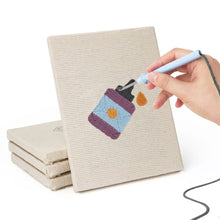 Carica l'immagine nel visualizzatore di Gallery, Punch Needle Kit (4 pezzi) con cornici - Scrivi e Crea