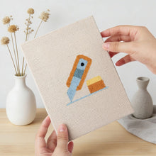 Carica l'immagine nel visualizzatore di Gallery, Punch Needle Kit (4 pezzi) con cornici - Scrivi e Crea