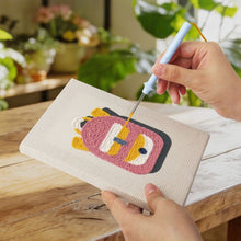 Carica l'immagine nel visualizzatore di Gallery, Punch Needle Kit (4 pezzi) con cornici - Ritorno a scuola