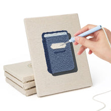 Carica l'immagine nel visualizzatore di Gallery, Punch Needle Kit (4 pezzi) con cornici - Ritorno a scuola