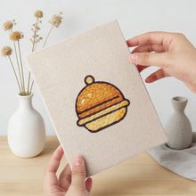 Carica l'immagine nel visualizzatore di Gallery, Punch Needle Kit (4 pezzi) con cornici - Colazione Time