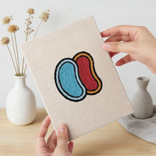 Carica l'immagine nel visualizzatore di Gallery, Punch Needle Kit (4 pezzi) con cornici - Snack dolci e salati