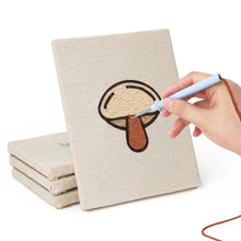 Carica l'immagine nel visualizzatore di Gallery, Punch Needle Kit (4 pezzi) con cornici - Pausa caffè