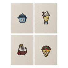 Carica l'immagine nel visualizzatore di Gallery, Punch Needle Kit (4 pezzi) con cornici - Bevande dolci Figured'Art