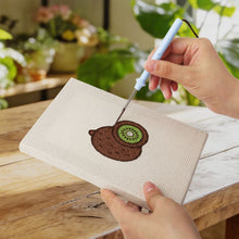 Carica l'immagine nel visualizzatore di Gallery, Punch Needle Kit (4 pezzi) con cornici - Sapori dal mondo