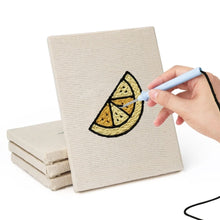 Carica l'immagine nel visualizzatore di Gallery, Punch Needle Kit (4 pezzi) con cornici - Delizie di Dessert