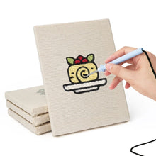 Carica l'immagine nel visualizzatore di Gallery, Punch Needle Kit (4 pezzi) con cornici - Momenti Golosi