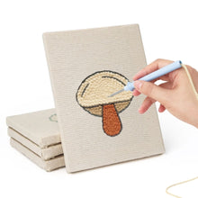 Carica l'immagine nel visualizzatore di Gallery, Punch Needle Kit (4 pezzi) con cornici - Ricchezze della Natura