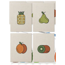 Carica l'immagine nel visualizzatore di Gallery, Punch Needle Kit (4 pezzi) con cornici - Frutta fresca Figured'Art