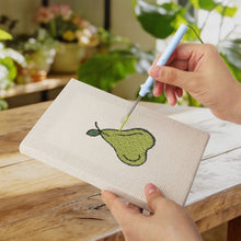 Carica l'immagine nel visualizzatore di Gallery, Punch Needle Kit (4 pezzi) con cornici - Frutta fresca