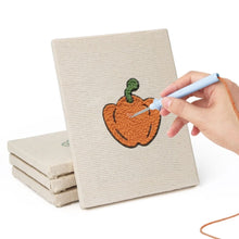 Carica l'immagine nel visualizzatore di Gallery, Punch Needle Kit (4 pezzi) con cornici - Delizie di Verdure