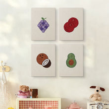 Carica l'immagine nel visualizzatore di Gallery, Punch Needle Kit (4 pezzi) con cornici - Dolce fruttato