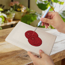 Carica l'immagine nel visualizzatore di Gallery, Punch Needle Kit (4 pezzi) con cornici - Dolce fruttato