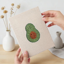 Carica l'immagine nel visualizzatore di Gallery, Punch Needle Kit (4 pezzi) con cornici - Dolce fruttato