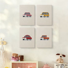 Carica l'immagine nel visualizzatore di Gallery, Punch Needle Kit (4 pezzi) con cornici - Collezione di Auto