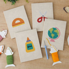 Carica l'immagine nel visualizzatore di Gallery, Punch Needle Kit (4 pezzi) con cornici - Strumenti Creativi