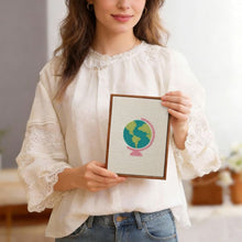 Carica l'immagine nel visualizzatore di Gallery, Punch Needle Kit (4 pezzi) con cornici - Strumenti Creativi