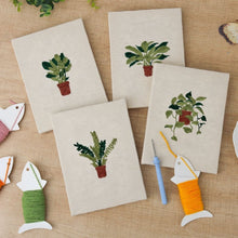 Carica l'immagine nel visualizzatore di Gallery, Punch Needle Kit (4 pezzi) con cornici - Bellezza Botanica