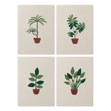 Carica l'immagine nel visualizzatore di Gallery, Punch Needle Kit (4 pezzi) con cornici - Fogliame Rigoglioso Figured'Art