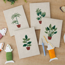 Carica l'immagine nel visualizzatore di Gallery, Punch Needle Kit (4 pezzi) con cornici - Fogliame Rigoglioso