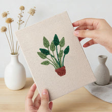 Carica l'immagine nel visualizzatore di Gallery, Punch Needle Kit (4 pezzi) con cornici - Fogliame Rigoglioso