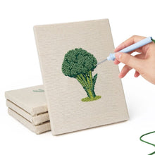 Carica l'immagine nel visualizzatore di Gallery, Punch Needle Kit (4 pezzi) con cornici - Fresco e Croccante
