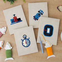 Carica l'immagine nel visualizzatore di Gallery, Punch Needle Kit (4 pezzi) con cornici - Pit Stop