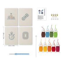 Carica l'immagine nel visualizzatore di Gallery, Punch Needle Kit (4 pezzi) con cornici - Pit Stop