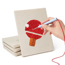 Carica l'immagine nel visualizzatore di Gallery, Punch Needle Kit (4 pezzi) con cornici - Divertimento Sportivo