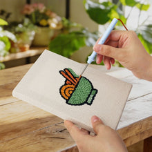 Carica l'immagine nel visualizzatore di Gallery, Punch Needle Kit (4 pezzi) con cornici - Dolci da Colazione 2
