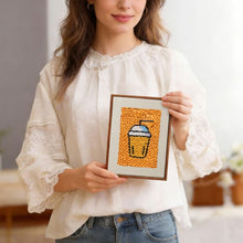 Carica l'immagine nel visualizzatore di Gallery, Punch Needle Kit (4 pezzi) con cornici - Pasto Gustoso