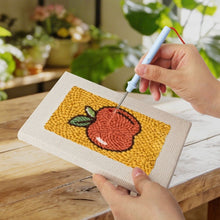 Carica l'immagine nel visualizzatore di Gallery, Punch Needle Kit (4 pezzi) con cornici - Pausa Pranzo