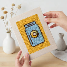 Carica l'immagine nel visualizzatore di Gallery, Punch Needle Kit (4 pezzi) con cornici - Pausa Pranzo