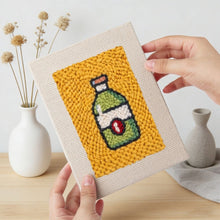 Carica l'immagine nel visualizzatore di Gallery, Punch Needle Kit (4 pezzi) con cornici - Snack Attack