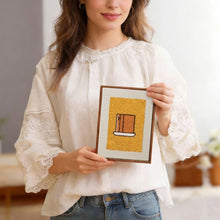 Carica l'immagine nel visualizzatore di Gallery, Punch Needle Kit (4 pezzi) con cornici - Dolci da Forno