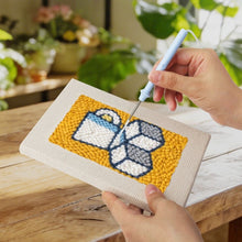 Carica l'immagine nel visualizzatore di Gallery, Punch Needle Kit (4 pezzi) con cornici - Delizie Gustose