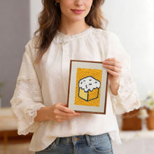 Carica l'immagine nel visualizzatore di Gallery, Punch Needle Kit (4 pezzi) con cornici - Delizie Gustose