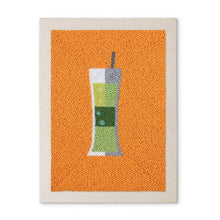 Carica l'immagine nel visualizzatore di Gallery, Punch Needle Kit con cornice - Cocktail 1 Figured'Art