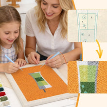 Carica l'immagine nel visualizzatore di Gallery, Punch Needle Kit con cornice - Cocktail 1