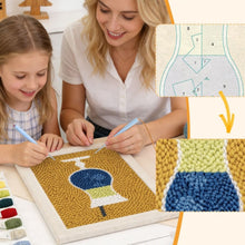 Carica l'immagine nel visualizzatore di Gallery, Punch Needle Kit con cornice - Cocktail 2