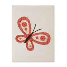 Carica l'immagine nel visualizzatore di Gallery, Punch Needle Kit con cornice - Farfalla Rossa Figured'Art